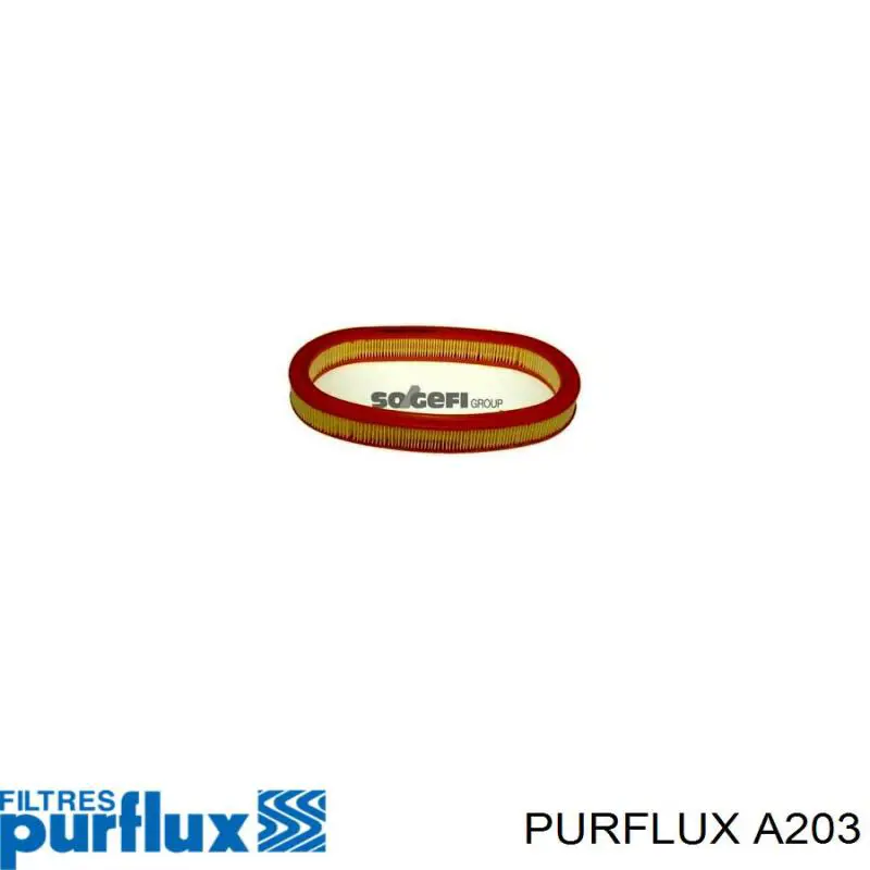 A203 Purflux filtro de aire