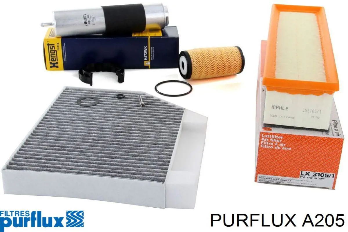 El filtro de aire Purflux A205 precio, desde 29,40 EUR