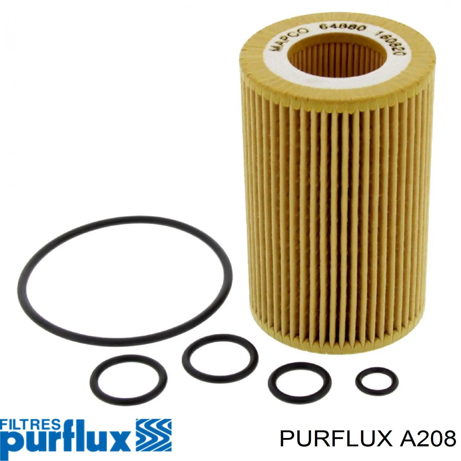 Filtro de aire A208 Purflux