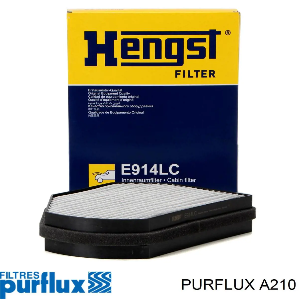 Filtro de aire A210 Purflux
