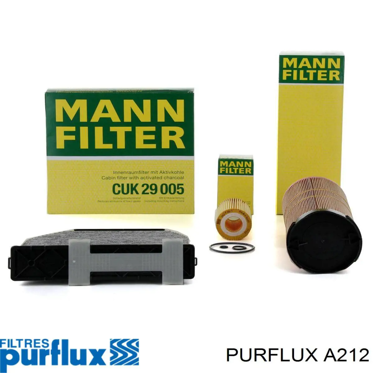 A212 Purflux Filtro de aire de motor