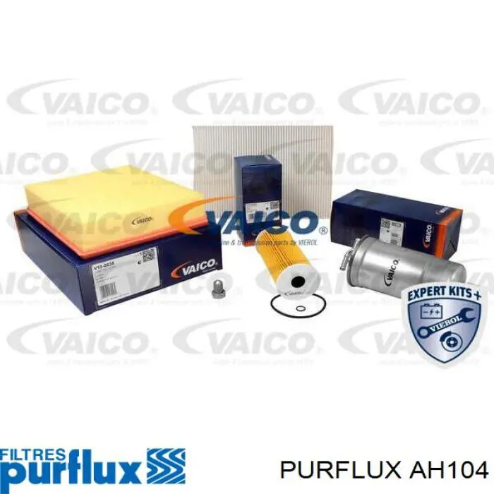 AH104 Purflux filtro habitáculo