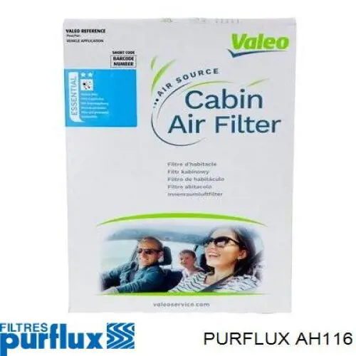 Filtro de habitáculo AH116 Purflux
