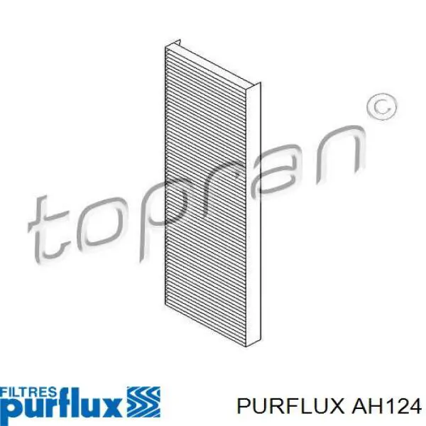 Filtro de cabina Purflux AH124 precio, desde 6,13 EUR