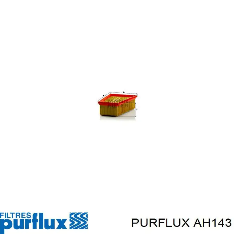 Filtro de habitáculo AH143 Purflux