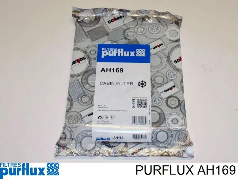 AH169 Purflux filtro habitáculo