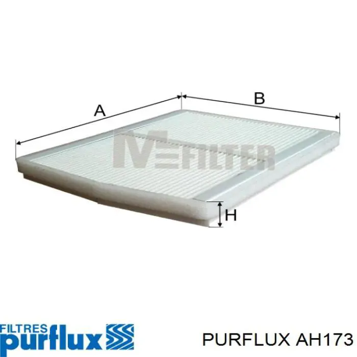 Filtro de polen Purflux AH173