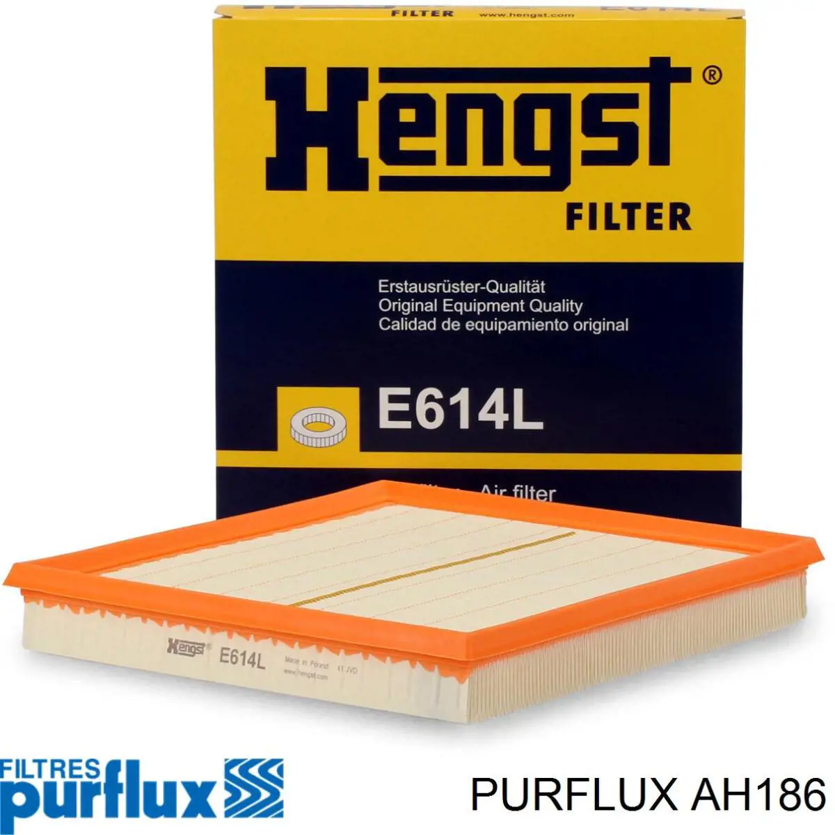 AH186 Purflux Filtro antipolen