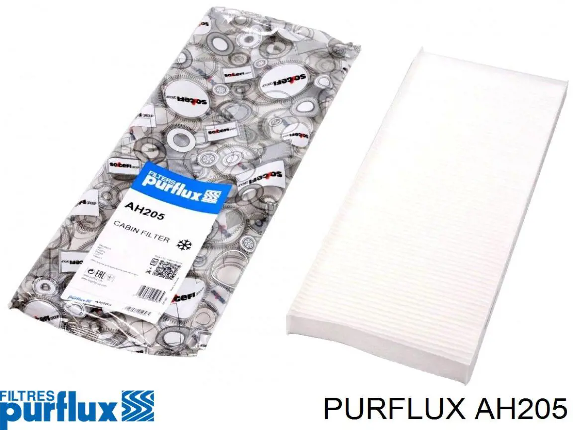 Filtro de cabina Purflux AH205 precio, desde 8,67 EUR