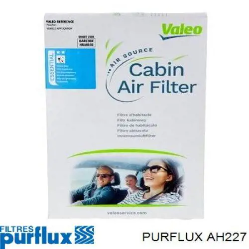 AH227 Purflux Filtro antipolen