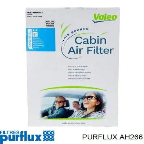 Comprar AH266 Purflux Filtro de aire del habitáculo