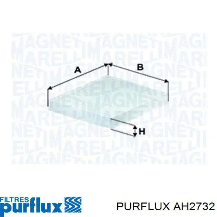 AH2732 Purflux Filtro antipolen