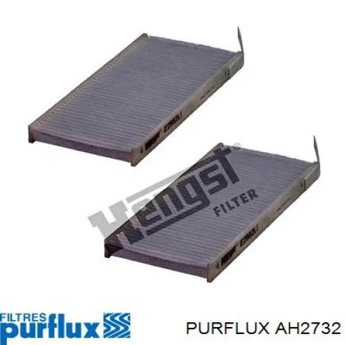 Filtro de cabina Purflux AH2732 precio, desde 11,57 EUR