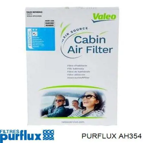 Comprar AH354 Purflux Filtro de aire del habitáculo