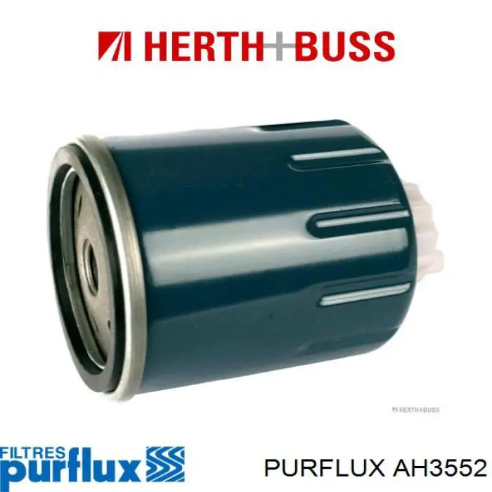 AH3552 Purflux Filtro antipolen