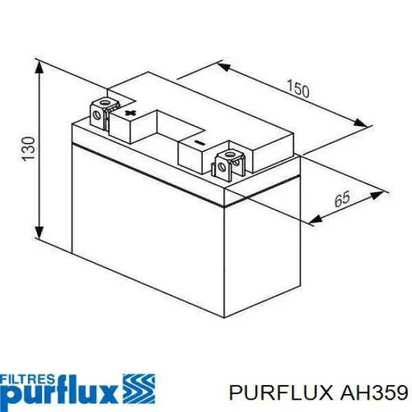Filtro de habitáculo AH359 Purflux