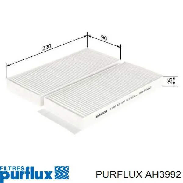 Filtro de habitáculo AH3992 Purflux