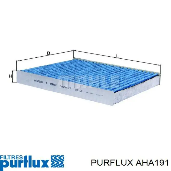 AHA191 Purflux filtro habitáculo