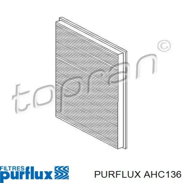 AHC136 Purflux filtro habitáculo
