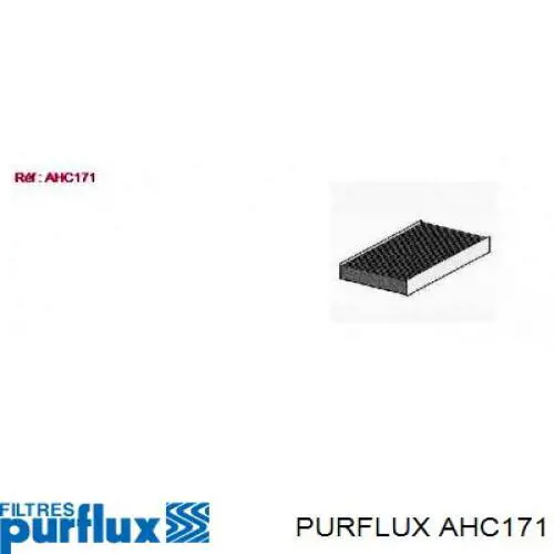 AHC171 Purflux filtro habitáculo