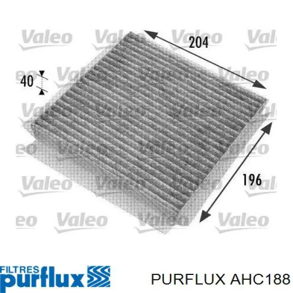 AHC188 Purflux filtro habitáculo