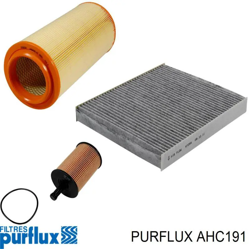 Filtro de cabina Purflux AHC191 precio, desde 13,36 EUR