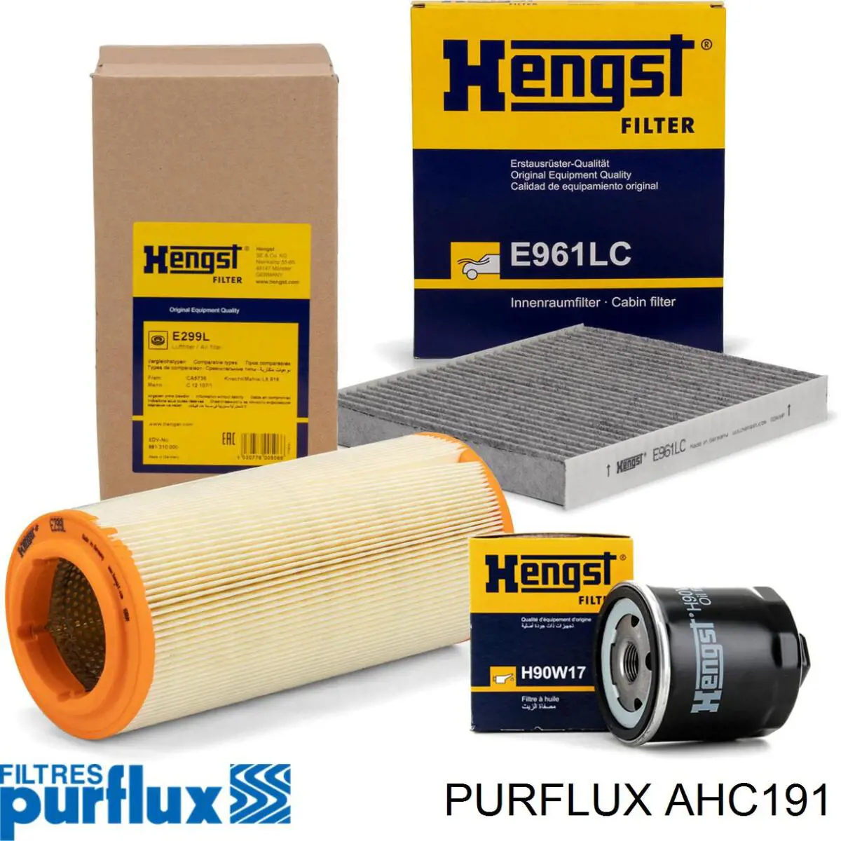 AHC191 Purflux Filtro antipolen