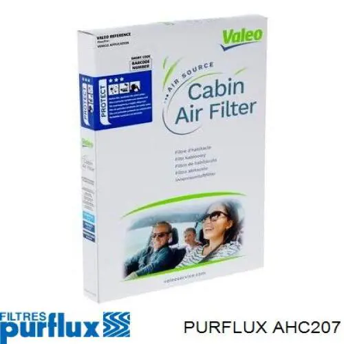 Filtro de habitáculo AHC207 Purflux