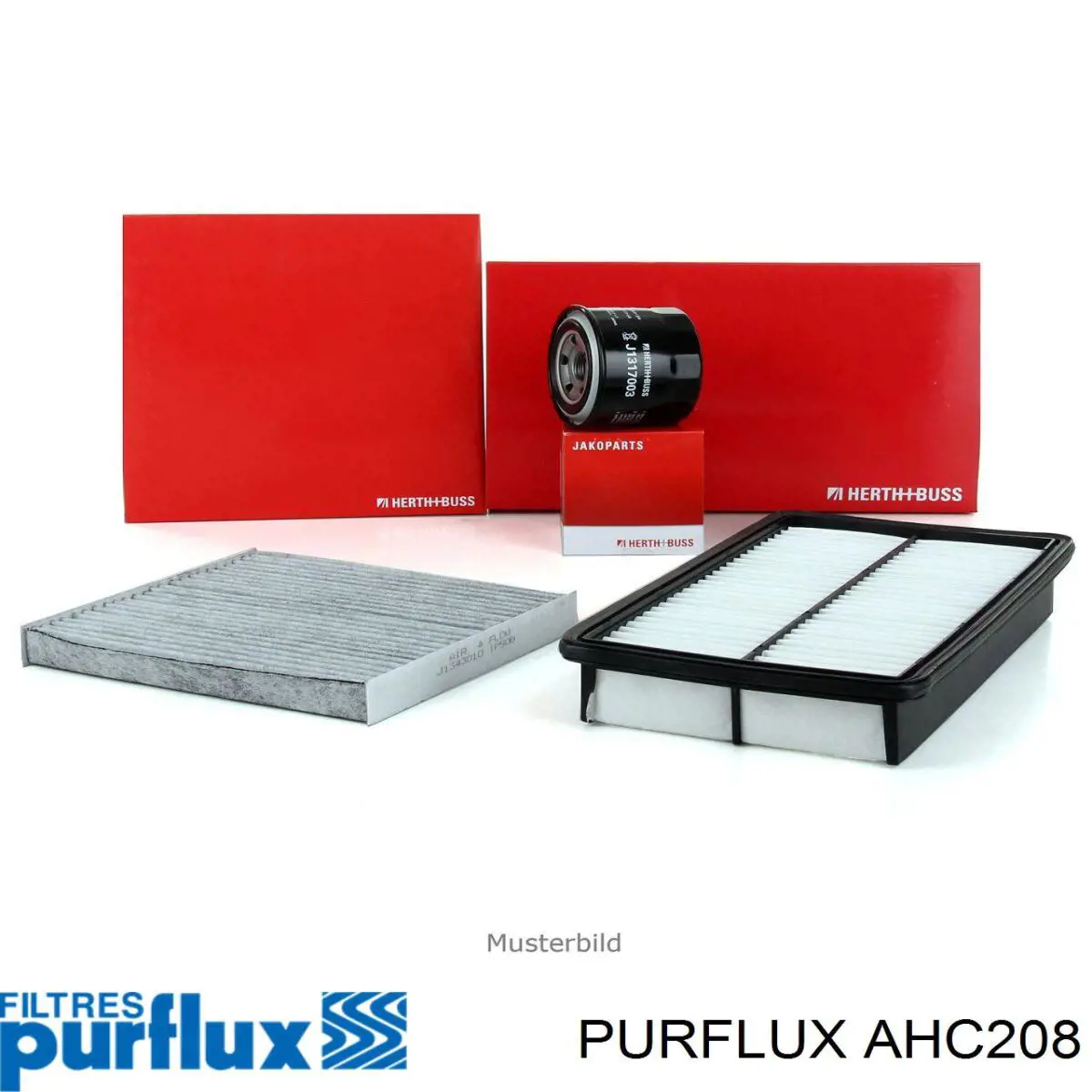 AHC208 Purflux filtro habitáculo