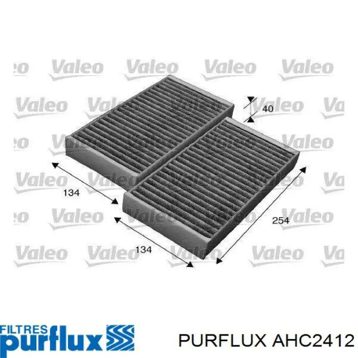 AHC241-2 Purflux filtro habitáculo