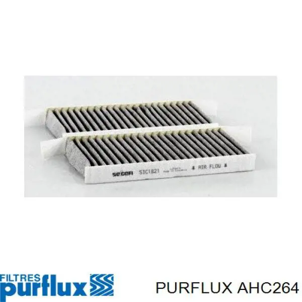 AHC264 Purflux filtro de habitáculo