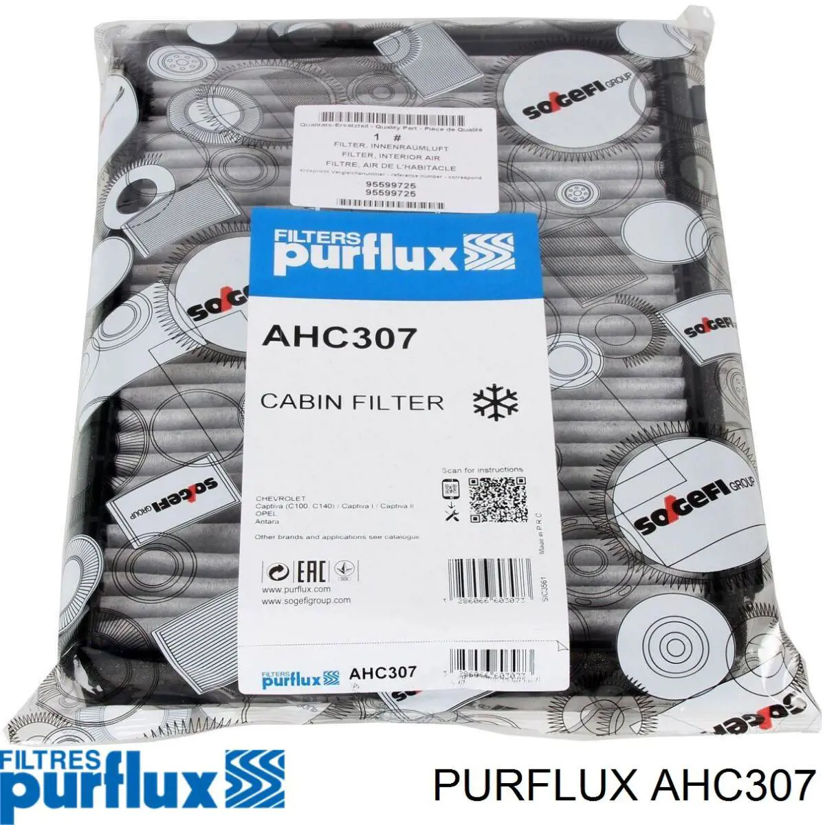 Filtro de habitáculo AHC307 Purflux