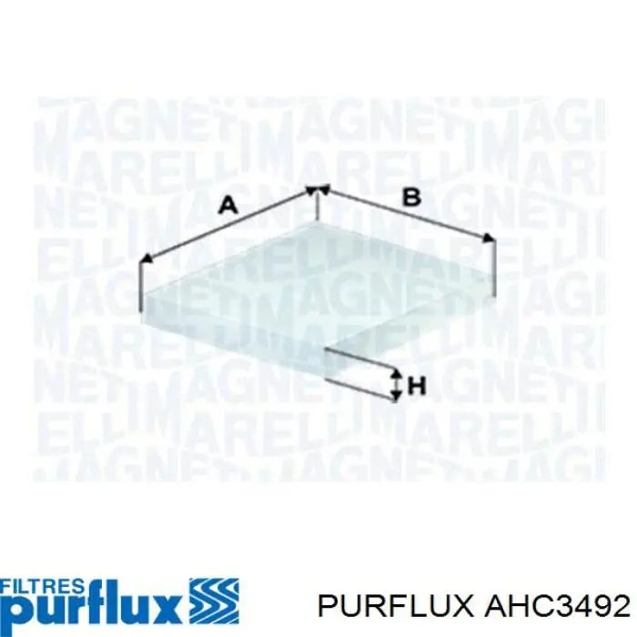 AHC3492 Purflux Filtro antipolen