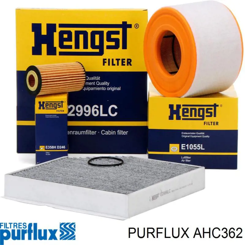 Filtro de polen Purflux AHC362