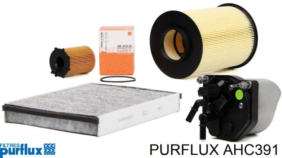 Filtro de cabina Purflux AHC391 precio, desde 12,73 EUR