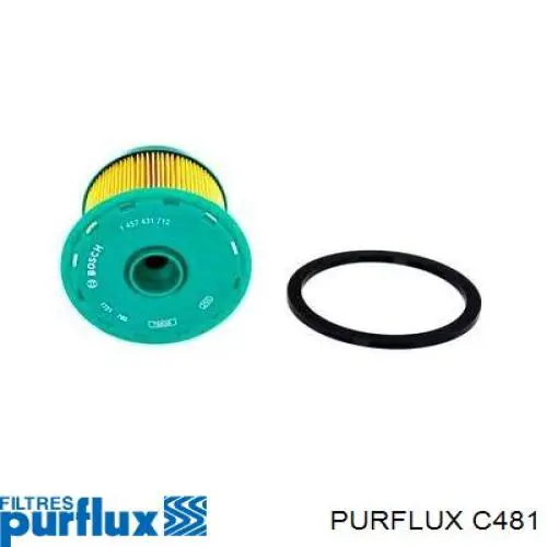 C481 Purflux Filtro de gasolina