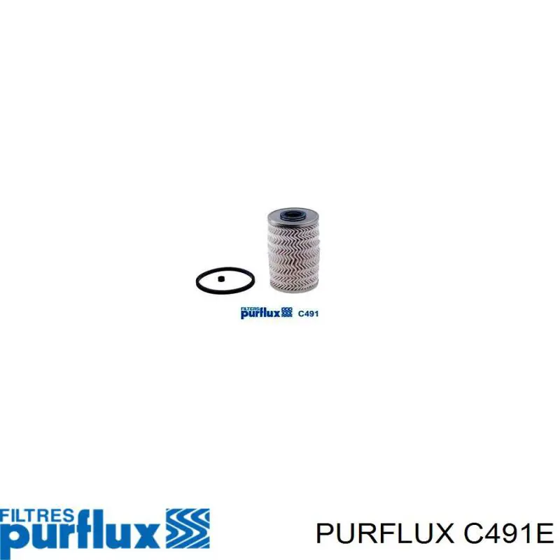 Comprar C491E Purflux Filtro diesel