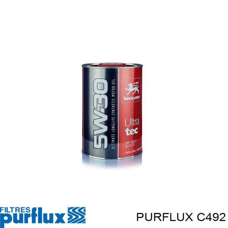 Comprar C492 Purflux Filtro diesel