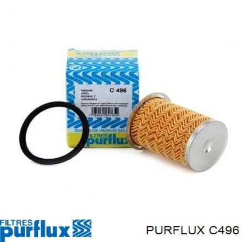 C496 Purflux filtro combustible