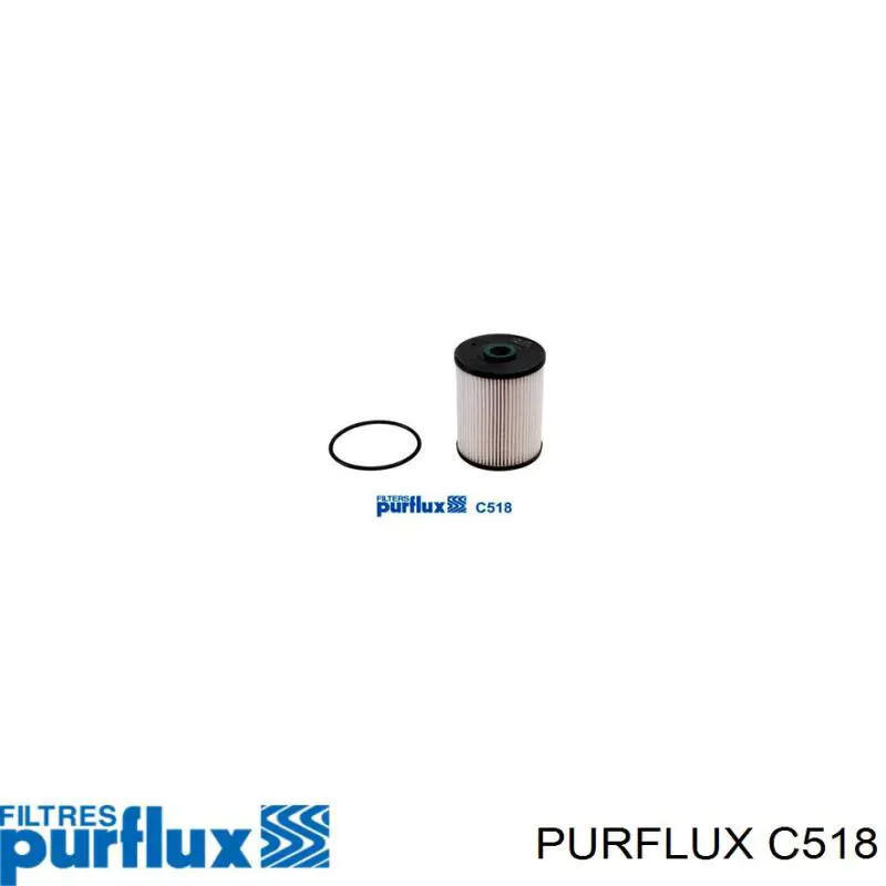 C518 Purflux filtro combustible