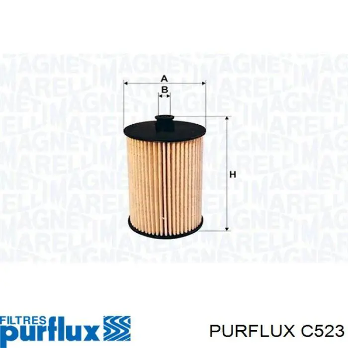 Filtro de combustible C523 Purflux