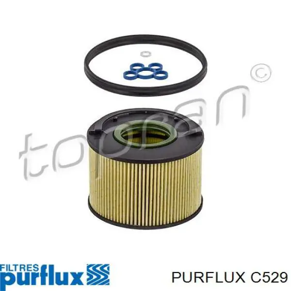 Filtro de combustible C529 Purflux