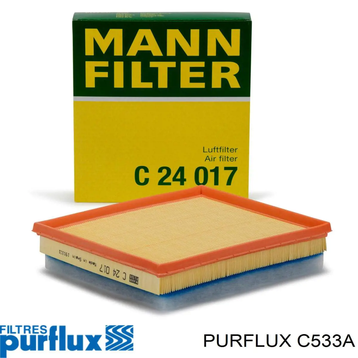 Filtro de combustible C533A Purflux