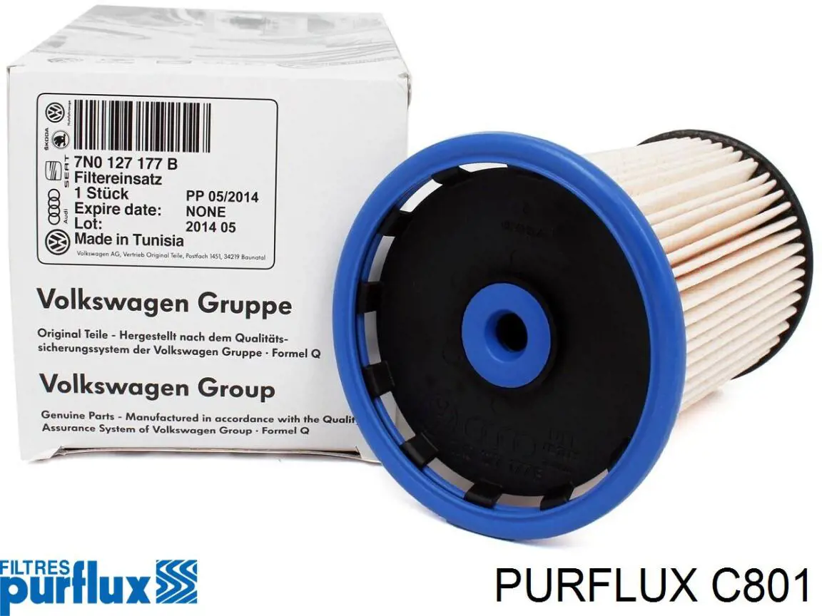 C801 Purflux Filtro de gasolina