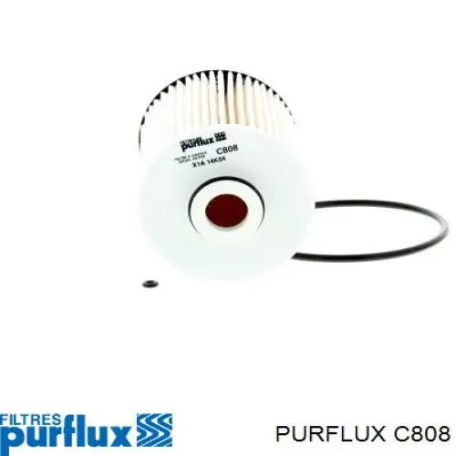 C808 Purflux filtro combustible