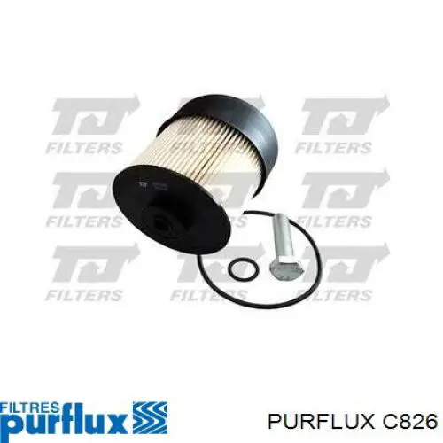 C826 Purflux filtro combustible