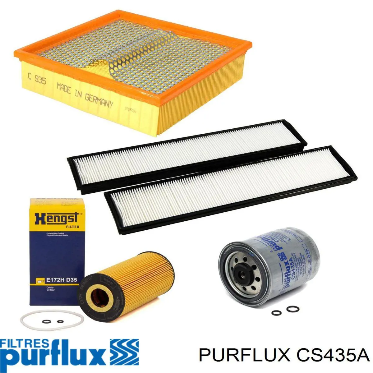 CS435A Purflux filtro combustible