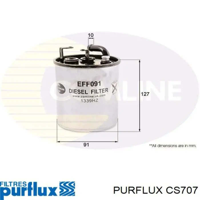 Filtro combustible Purflux CS707 precio, desde 18,15 EUR