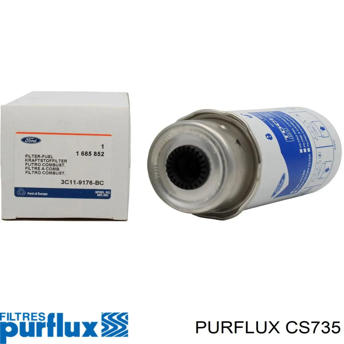 CS735 Purflux Filtro de gasolina