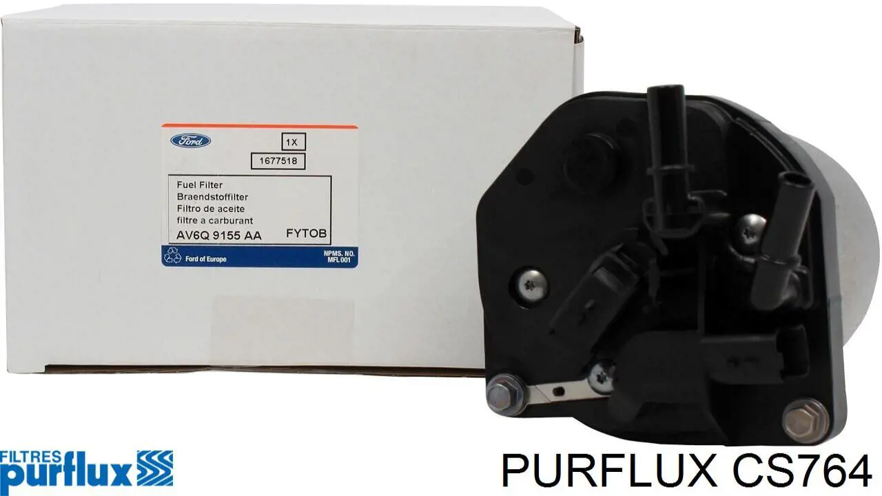Filtro de gasoil Purflux CS764